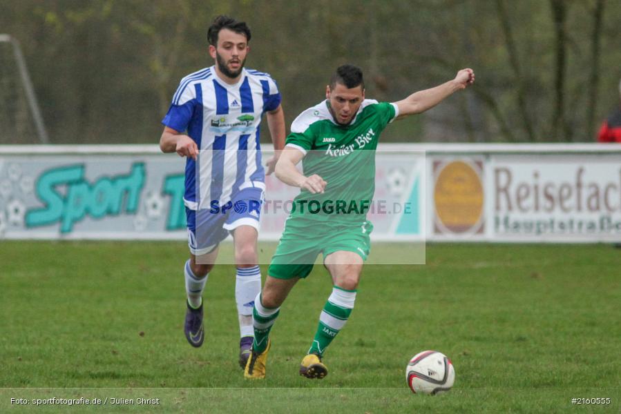 Samet Karaveli, Atilla Aydogdu, 13.04.2016, Würzburg, Kreisliga, TV Marktheidenfeld, FV Karlstadt - Bild-ID: 2160555 Samet Karaveli, Atilla Aydogdu, 13.04.2016, Würzburg, Kreisliga, TV Marktheidenfeld, FV Karlstadt - Bild-ID: 2160555