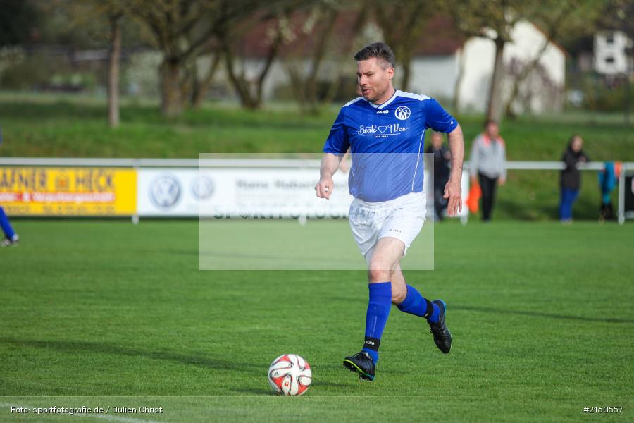 Arno Bauer, 15.04.2016, Retzbach, A-Klasse Würzburg Gr. 6, Fussball, SG Margetshöchheim II, TSV Retzbach II - Bild-ID: 2160557
