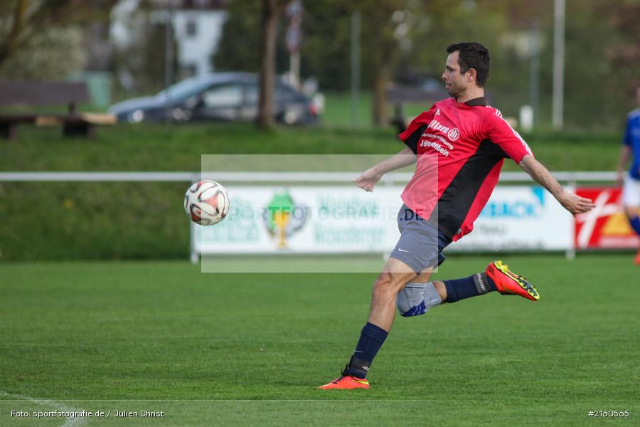 Frank Weisensee, 15.04.2016, Retzbach, A-Klasse Würzburg Gr. 6, Fussball, SG Margetshöchheim II, TSV Retzbach II - Bild-ID: 2160565