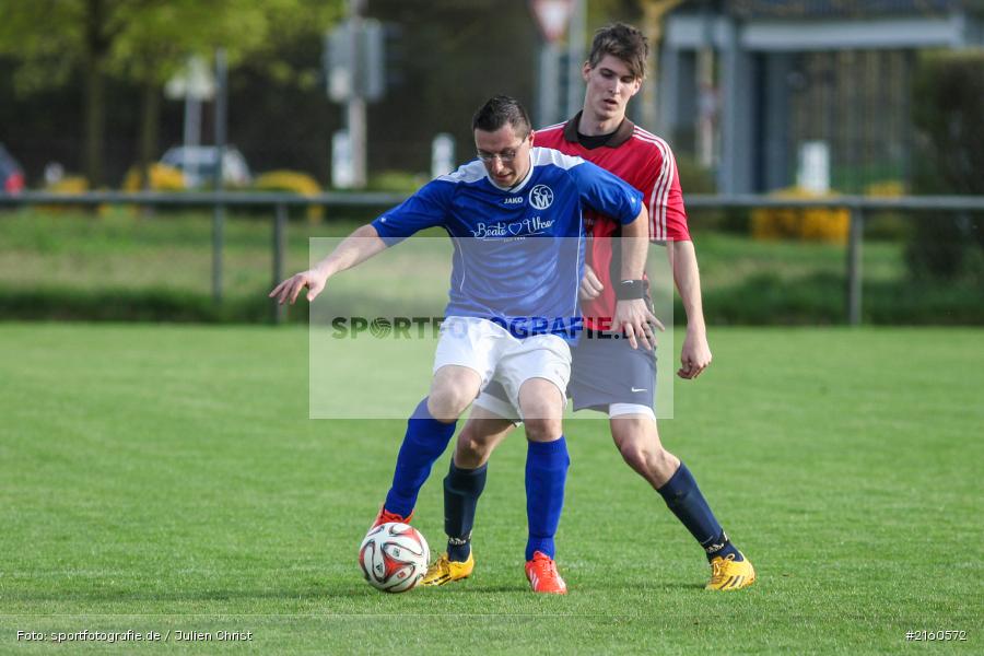 Frederik Koestler, Alexander Klaus, 15.04.2016, Retzbach, A-Klasse Würzburg Gr. 6, Fussball, SG Margetshöchheim II, TSV Retzbach II - Bild-ID: 2160572