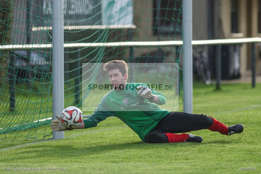 Maximilian Müller, 15.04.2016, Retzbach, A-Klasse Würzburg Gr. 6, Fussball, SG Margetshöchheim II, TSV Retzbach II - Bild-ID: 2160586