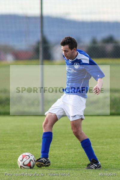 Benedict Hessler, 15.04.2016, Retzbach, A-Klasse Würzburg Gr. 6, Fussball, SG Margetshöchheim II, TSV Retzbach II - Bild-ID: 2160591