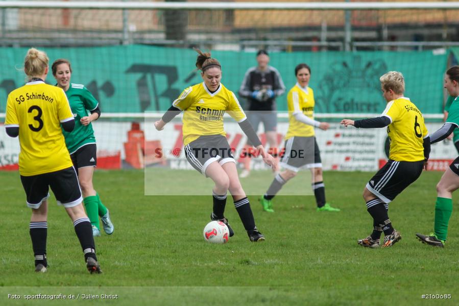17.04.2016, Kreisliga 01 Frauen, Damen, Fussball, SG Schimborn, FV Karlstadt - Bild-ID: 2160685 17.04.2016, Kreisliga 01 Frauen, Damen, Fussball, SG Schimborn, FV Karlstadt - Bild-ID: 2160685