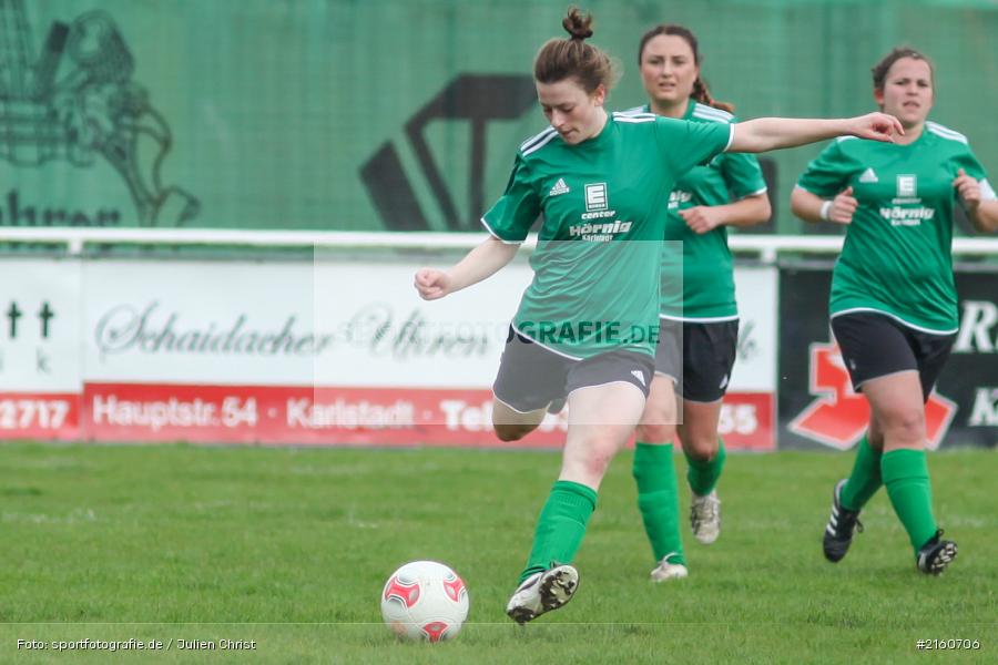 Charlotte Müller, 17.04.2016, Kreisliga 01 Frauen, Damen, Fussball, SG Schimborn, FV Karlstadt - Bild-ID: 2160706