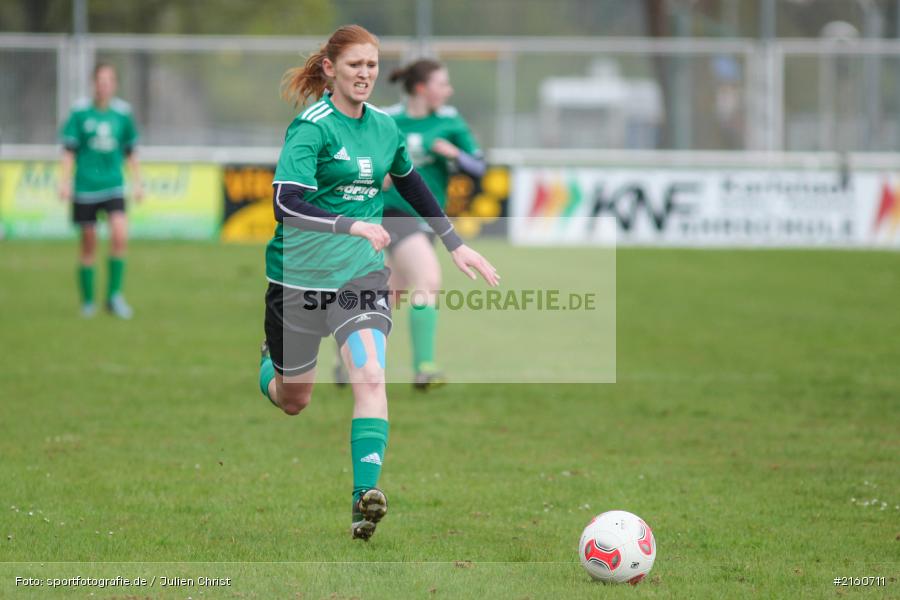 Pia Gehrsitz, 17.04.2016, Kreisliga 01 Frauen, Damen, Fussball, SG Schimborn, FV Karlstadt - Bild-ID: 2160711
