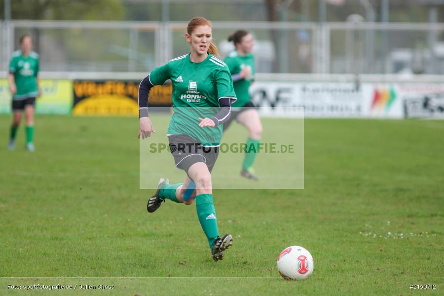 Pia Gehrsitz, 17.04.2016, Kreisliga 01 Frauen, Damen, Fussball, SG Schimborn, FV Karlstadt - Bild-ID: 2160712
