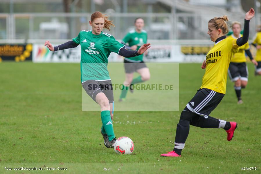 Pia Gehrsitz, 17.04.2016, Kreisliga 01 Frauen, Damen, Fussball, SG Schimborn, FV Karlstadt - Bild-ID: 2160713