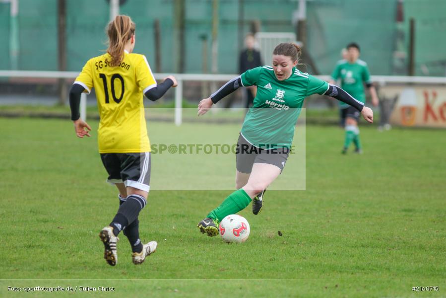 17.04.2016, Kreisliga 01 Frauen, Damen, Fussball, SG Schimborn, FV Karlstadt - Bild-ID: 2160715