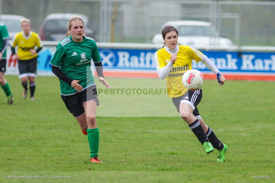 17.04.2016, Kreisliga 01 Frauen, Damen, Fussball, SG Schimborn, FV Karlstadt - Bild-ID: 2160732 17.04.2016, Kreisliga 01 Frauen, Damen, Fussball, SG Schimborn, FV Karlstadt - Bild-ID: 2160732
