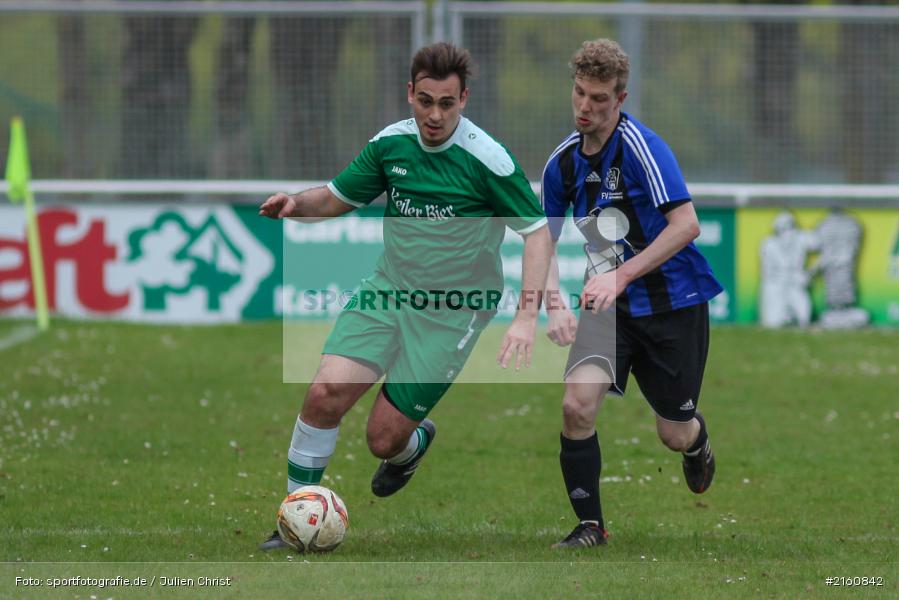 Peter Rosenkranz, Dominik Höfling, Kreisliga Würzburg, 17.04.2016, Fussball, FV Gemünden/Seifriedsburg, FV Karlstadt - Bild-ID: 2160842 Peter Rosenkranz, Dominik Höfling, Kreisliga Würzburg, 17.04.2016, Fussball, FV Gemünden/Seifriedsburg, FV Karlstadt - Bild-ID: 2160842