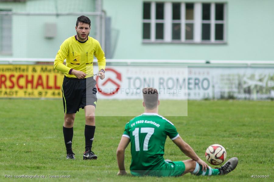 Michael Winkler, TSV Eisingen, Adriano Ravalli, 17.04.2016, Kreisliga Würzburg, Fussball, FV Gemünden/Seifriedsburg, FV Karlstadt - Bild-ID: 2160869 Michael Winkler, TSV Eisingen, Adriano Ravalli, 17.04.2016, Kreisliga Würzburg, Fussball, FV Gemünden/Seifriedsburg, FV Karlstadt - Bild-ID: 2160869
