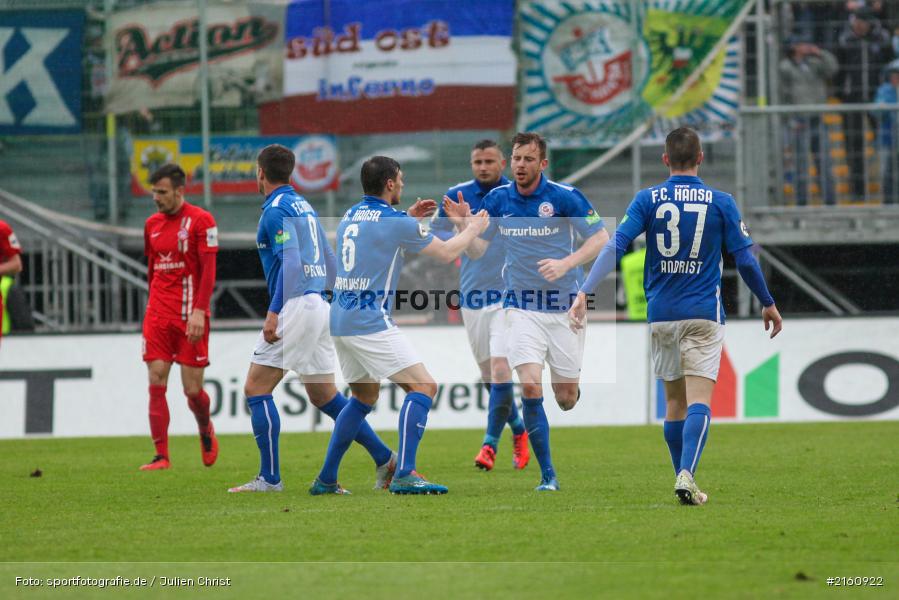 23.04.2016, flyeralarm Arena, 3. Liga, Fußball, F.C. Hansa Rostock, FC Würzburger Kickers - Bild-ID: 2160922 23.04.2016, flyeralarm Arena, 3. Liga, Fußball, F.C. Hansa Rostock, FC Würzburger Kickers - Bild-ID: 2160922
