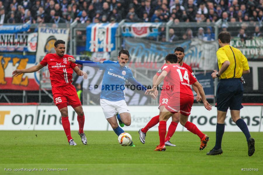Dallenberg, Würzburg, flyeralarm Arena, 3. Liga, F.C. Hansa Rostock, FC Würzburger Kickers - Bild-ID: 2160966