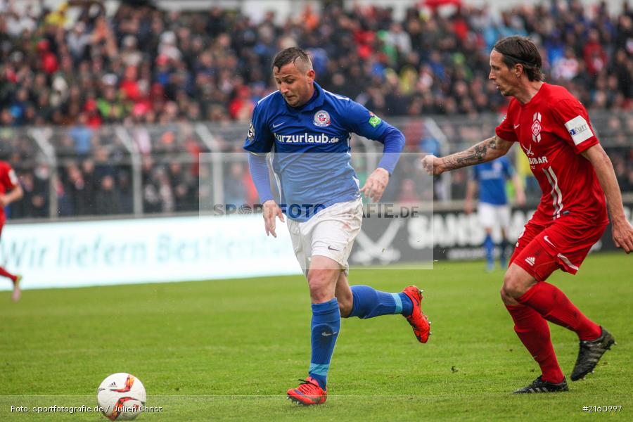 Dallenberg, Würzburg, flyeralarm Arena, 3. Liga, F.C. Hansa Rostock, FC Würzburger Kickers - Bild-ID: 2160997