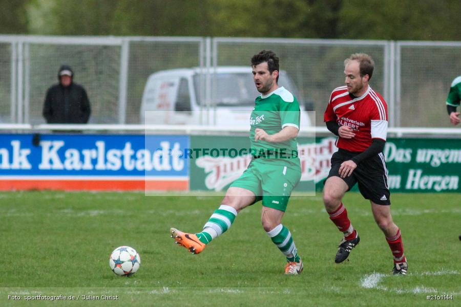 26.04.2016, Kreisliga Würzburg, Fussball, SV Germania Erlenbach, FV Karlstadt - Bild-ID: 2161144
