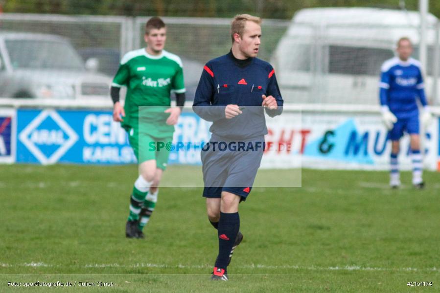 26.04.2016, Fussball, Kreisliga Würzburg, SV Germania Erlenbach, FV Karlstadt - Bild-ID: 2161194 26.04.2016, Fussball, Kreisliga Würzburg, SV Germania Erlenbach, FV Karlstadt - Bild-ID: 2161194