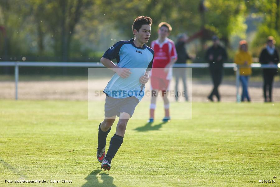 29.04.2016, Retzbach, Fussball, B-Jun. Gr. WÜ/MSP, (SG) BSC Aura, (SG) TSV Retzbach - Bild-ID: 2161216