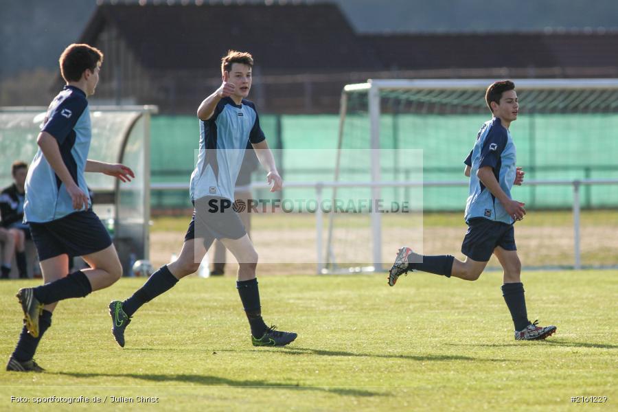 29.04.2016, Retzbach, Fussball, B-Jun. Gr. WÜ/MSP, (SG) BSC Aura, (SG) TSV Retzbach - Bild-ID: 2161229