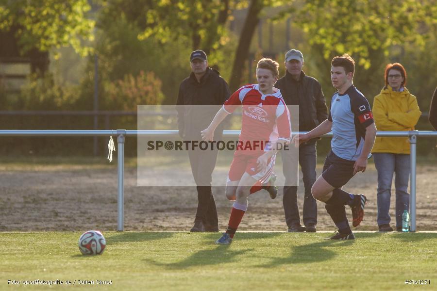 29.04.2016, Retzbach, Fussball, B-Jun. Gr. WÜ/MSP, (SG) BSC Aura, (SG) TSV Retzbach - Bild-ID: 2161231