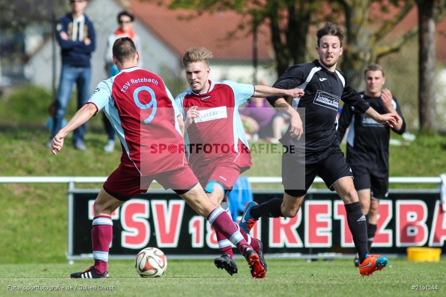 Philipp Gößwein, 30.04.2016, Gruppe 2, Kreisliga Würzburg, Fussball, SV Altfeld, TSV Retzbach - Bild-ID: 2161244