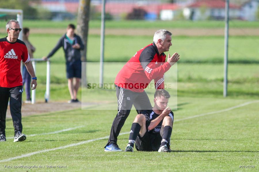 Gerald Leimeister, Lukas Walter, 30.04.2016, Gruppe 2, Kreisliga Würzburg, Fussball, SV Altfeld, TSV Retzbach - Bild-ID: 2161258