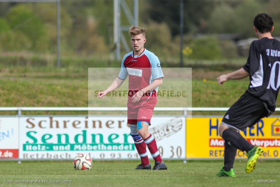 Philipp Gößwein, 30.04.2016, Gruppe 2, Kreisliga Würzburg, Fussball, SV Altfeld, TSV Retzbach - Bild-ID: 2161260 Philipp Gößwein, 30.04.2016, Gruppe 2, Kreisliga Würzburg, Fussball, SV Altfeld, TSV Retzbach - Bild-ID: 2161260