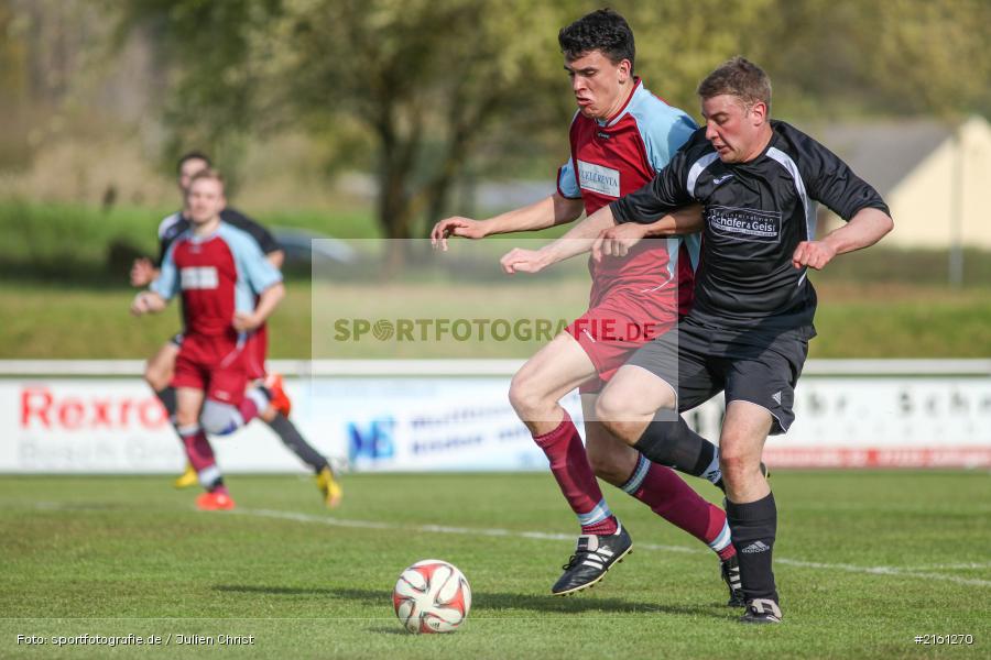Nicolai Zull, Patrick Kohrmann, 30.04.2016, Gruppe 2, Kreisliga Würzburg, Fussball, SV Altfeld, TSV Retzbach - Bild-ID: 2161270 Nicolai Zull, Patrick Kohrmann, 30.04.2016, Gruppe 2, Kreisliga Würzburg, Fussball, SV Altfeld, TSV Retzbach - Bild-ID: 2161270