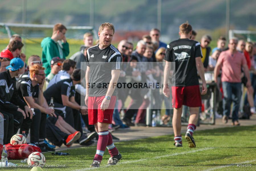 Steffen Amthor, Matthias Frank, 30.04.2016, Gruppe 2, Kreisliga Würzburg, Fussball, SV Altfeld, TSV Retzbach - Bild-ID: 2161275