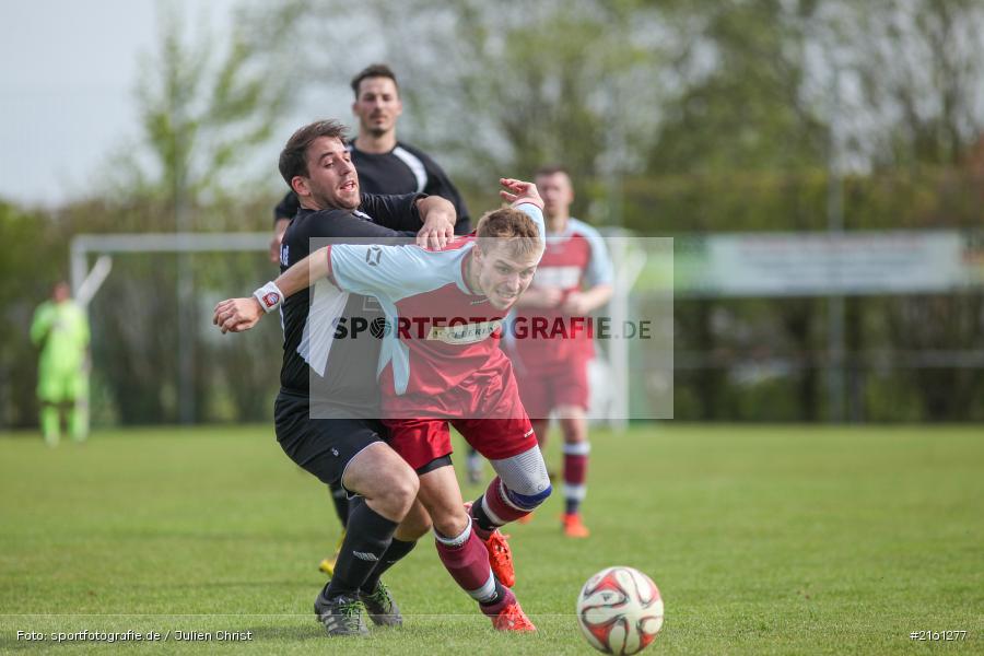 Sebastian Weiß, Christoph Hirschler, 30.04.2016, Gruppe 2, Kreisliga Würzburg, Fussball, SV Altfeld, TSV Retzbach - Bild-ID: 2161277