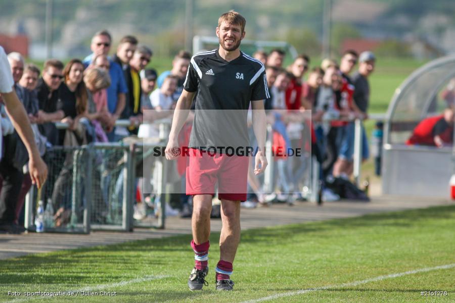 Steffen Amthor, 30.04.2016, Gruppe 2, Kreisliga Würzburg, Fussball, SV Altfeld, TSV Retzbach - Bild-ID: 2161278