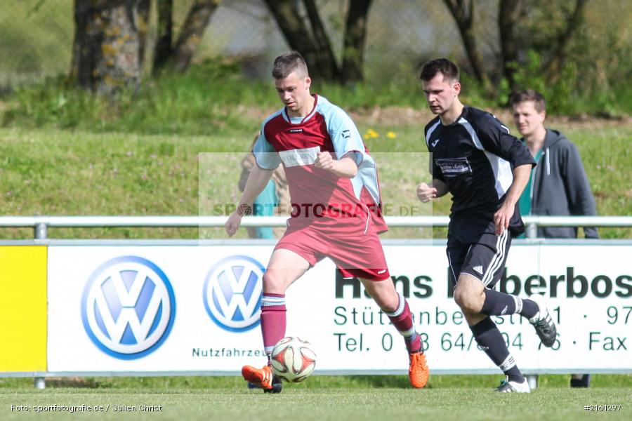 Tobias Hehrlein, Luaks Walter, 30.04.2016, Gruppe 2, Kreisliga Würzburg, Fussball, SV Altfeld, TSV Retzbach - Bild-ID: 2161297