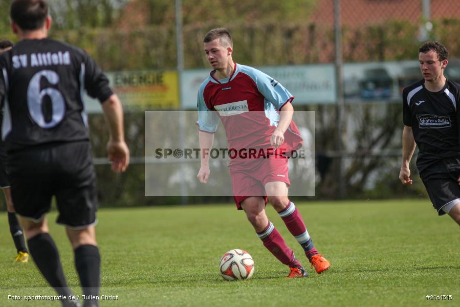 Tobias Hehrlein, 30.04.2016, Gruppe 2, Kreisliga Würzburg, Fussball, SV Altfeld, TSV Retzbach - Bild-ID: 2161315 Tobias Hehrlein, 30.04.2016, Gruppe 2, Kreisliga Würzburg, Fussball, SV Altfeld, TSV Retzbach - Bild-ID: 2161315