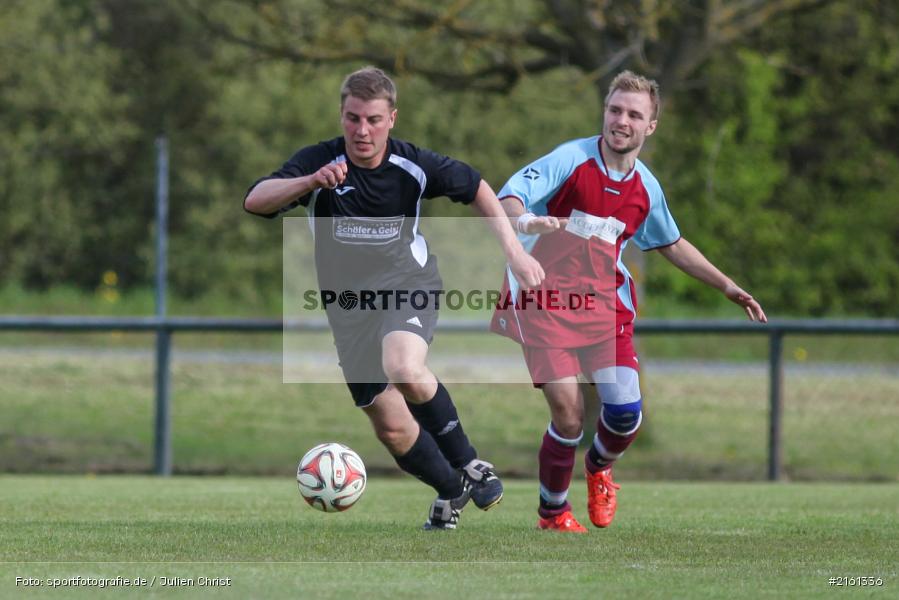 Sebastian Weiß, Patrick Kohrmann, 30.04.2016, Gruppe 2, Kreisliga Würzburg, Fussball, SV Altfeld, TSV Retzbach - Bild-ID: 2161336