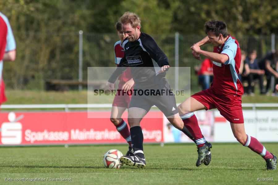 Andreas Köhler, Jochen Reiner, 30.04.2016, Gruppe 2, Kreisliga Würzburg, Fussball, SV Altfeld, TSV Retzbach - Bild-ID: 2161343