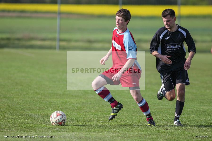 Lukas Walter, Marco Schrenker, 30.04.2016, Gruppe 2, Kreisliga Würzburg, Fussball, SV Altfeld, TSV Retzbach - Bild-ID: 2161349