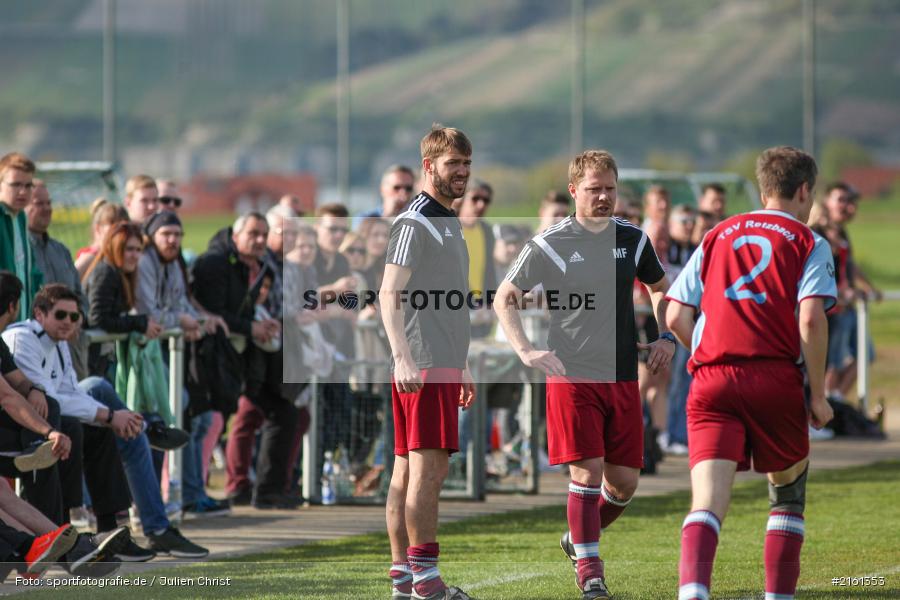Matthias Frank, Steffen Amthor, 30.04.2016, Gruppe 2, Kreisliga Würzburg, Fussball, SV Altfeld, TSV Retzbach - Bild-ID: 2161353
