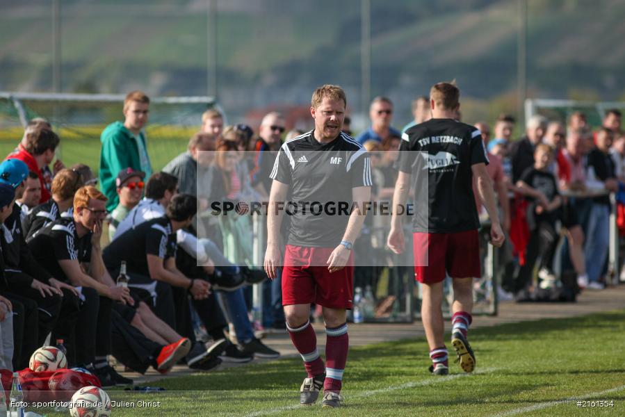 Matthias Frank, Steffen Amthor, 30.04.2016, Gruppe 2, Kreisliga Würzburg, Fussball, SV Altfeld, TSV Retzbach - Bild-ID: 2161354