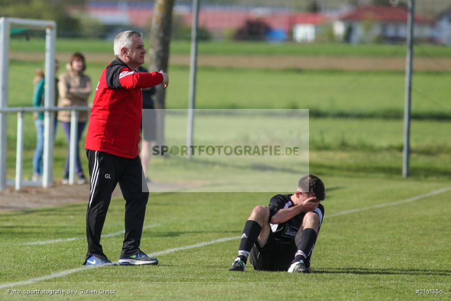 Gerald Leimeister, Lukas Walter, 30.04.2016, Gruppe 2, Kreisliga Würzburg, Fussball, SV Altfeld, TSV Retzbach - Bild-ID: 2161356