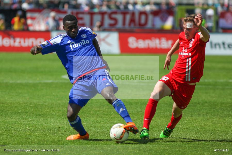 07.05.2016, Würzburg, flyeralarm Arena, Bayern, Unterfranken, 3. Liga, Fussball, Holstein Kiel, FC Würzburger Kickers - Bild-ID: 2161478