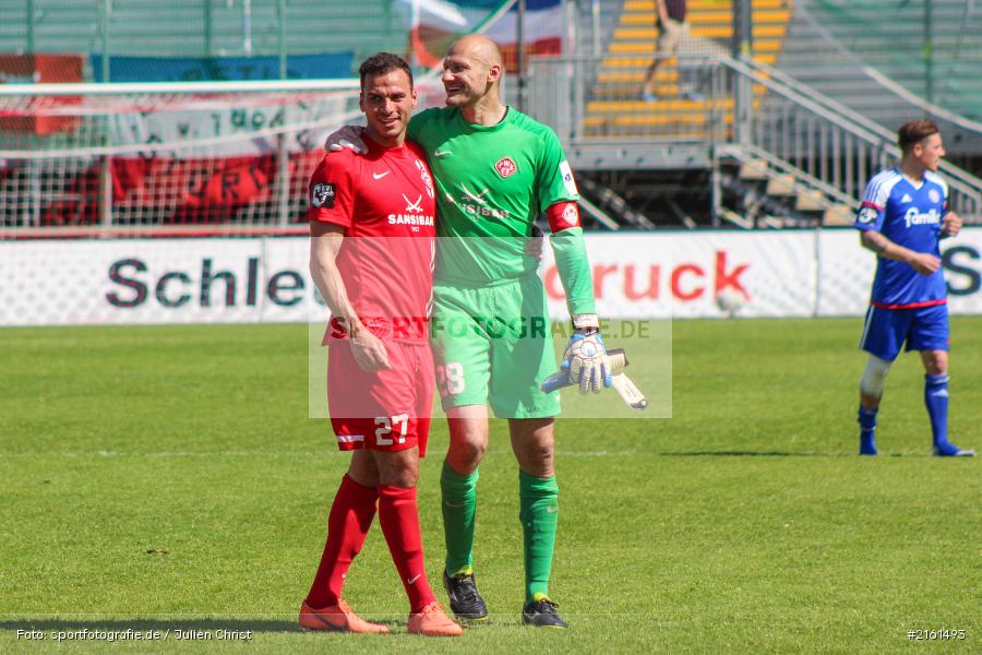 Robert Wulnikowski, 07.05.2016, Würzburg, flyeralarm Arena, Bayern, Unterfranken, 3. Liga, Fussball, Holstein Kiel, FC Würzburger Kickers - Bild-ID: 2161493