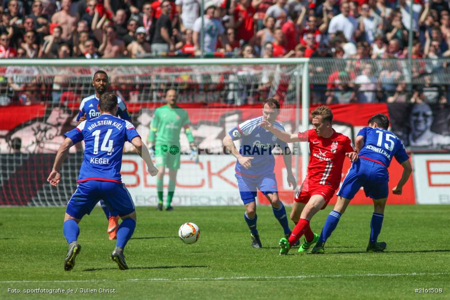 07.05.2016, flyeralarm Arena, Würzburg, 3. Liga, Fussball, Holstein Kiel, FC Würzburger Kickers - Bild-ID: 2161508