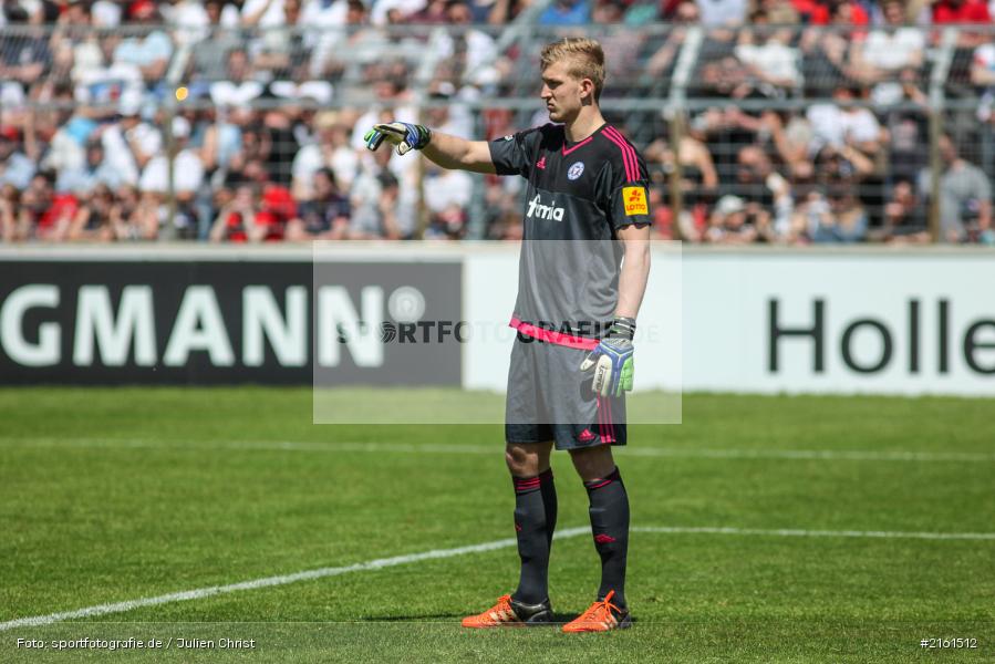 Robin Zentner, 07.05.2016, flyeralarm Arena, Würzburg, 3. Liga, Fussball, Holstein Kiel, FC Würzburger Kickers - Bild-ID: 2161512