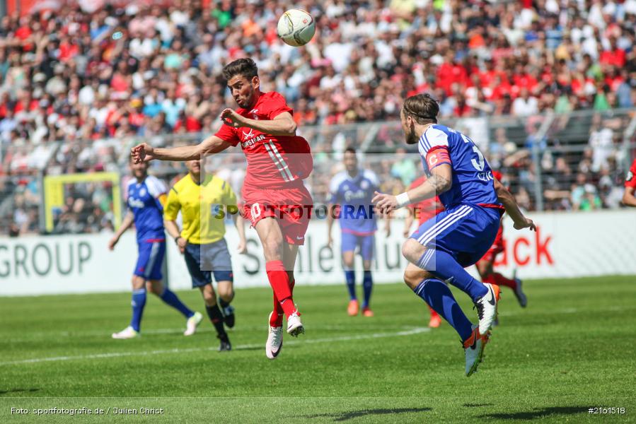Rafael Czichos, Nejmeddin Daghfous, 07.05.2016, flyeralarm Arena, Würzburg, 3. Liga, Fussball, Holstein Kiel, FC Würzburger Kickers - Bild-ID: 2161518
