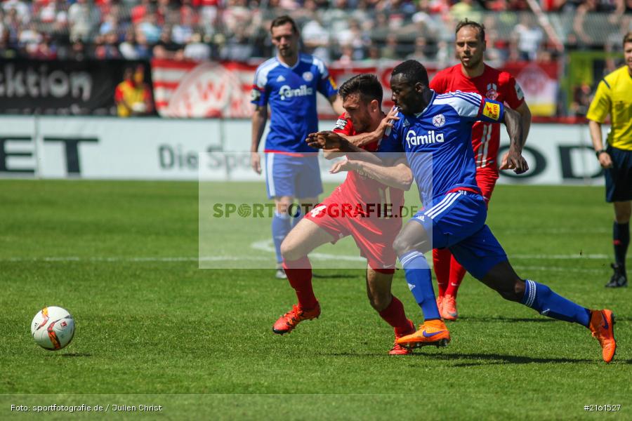 07.05.2016, flyeralarm Arena, Würzburg, 3. Liga, Fussball, Holstein Kiel, FC Würzburger Kickers - Bild-ID: 2161527