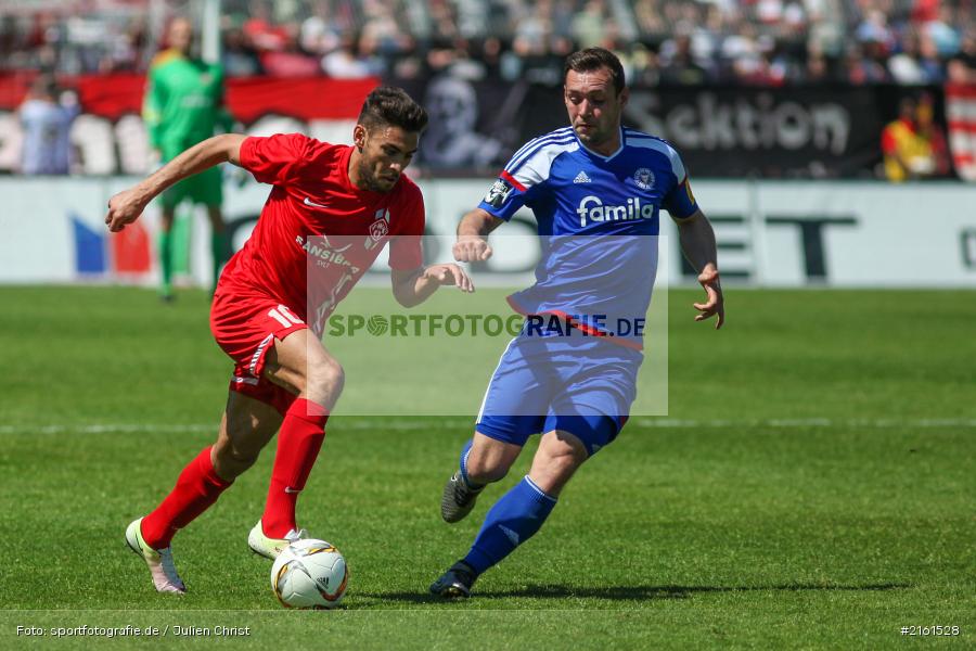 Nejmeddin Daghfous, 07.05.2016, flyeralarm Arena, Würzburg, 3. Liga, Fussball, Holstein Kiel, FC Würzburger Kickers - Bild-ID: 2161528