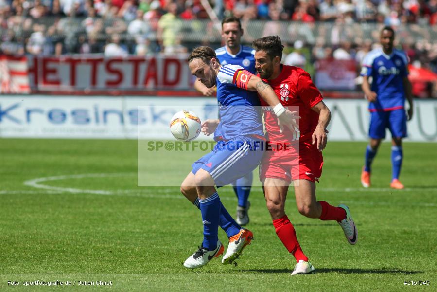 Nejmeddin Daghfous, Rafael Czichos, 07.05.2016, flyeralarm Arena, Würzburg, 3. Liga, Fussball, Holstein Kiel, FC Würzburger Kickers - Bild-ID: 2161545