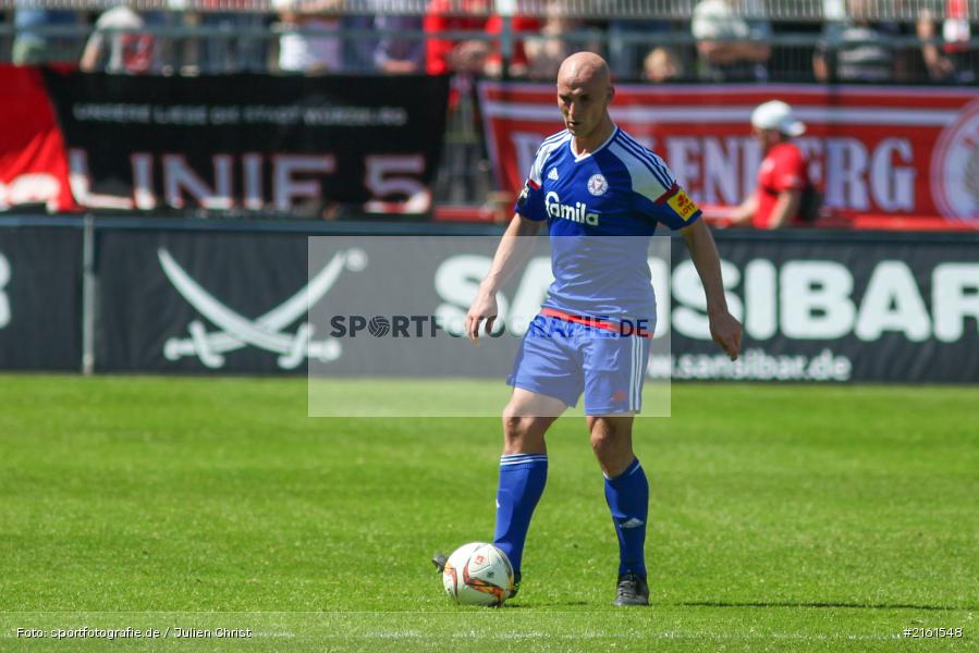 Patrick Herrmann, 07.05.2016, flyeralarm Arena, Würzburg, 3. Liga, Fussball, Holstein Kiel, FC Würzburger Kickers - Bild-ID: 2161548