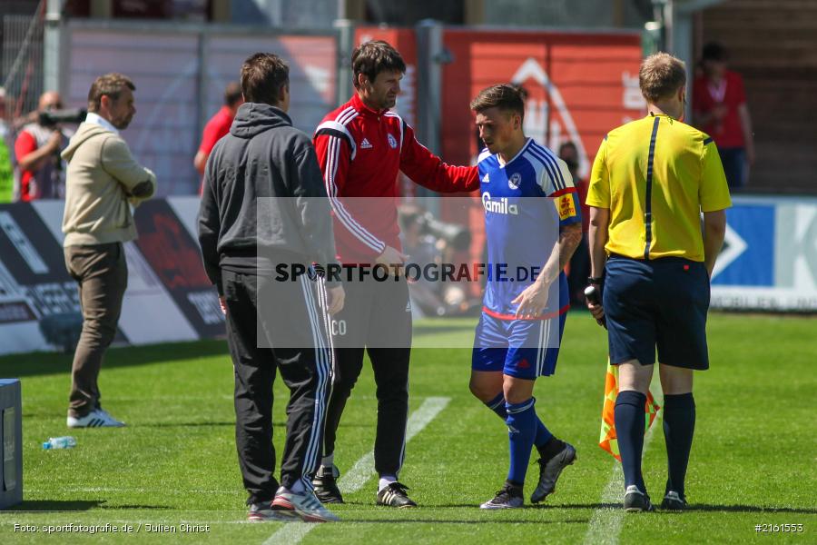 Steven Lewerenz, 07.05.2016, flyeralarm Arena, Würzburg, 3. Liga, Fussball, Holstein Kiel, FC Würzburger Kickers - Bild-ID: 2161553