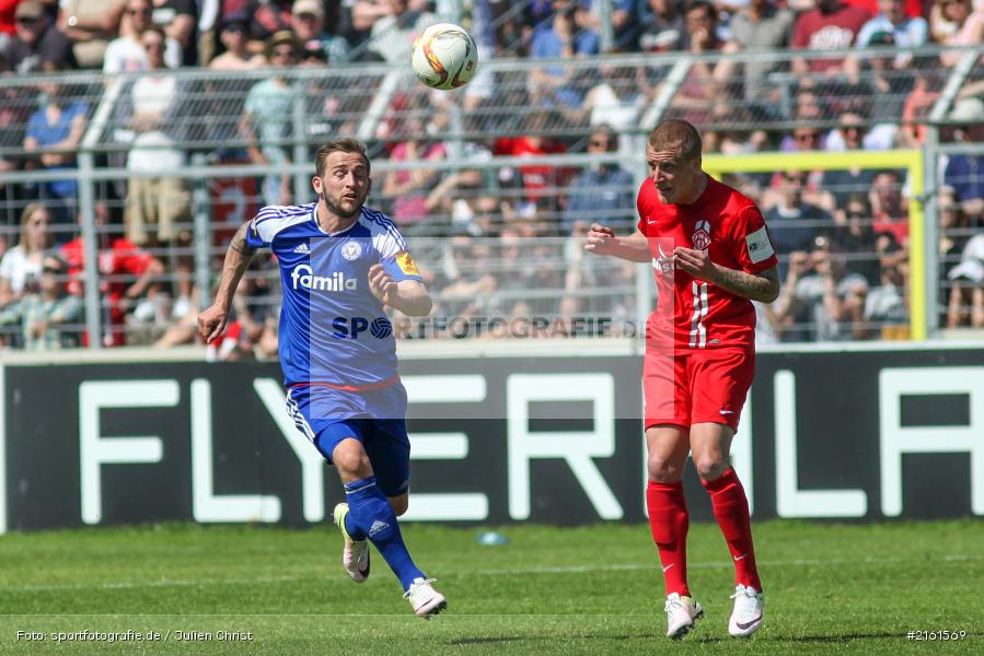 Richard Weil, 07.05.2016, flyeralarm Arena, Würzburg, 3. Liga, Fussball, Holstein Kiel, FC Würzburger Kickers - Bild-ID: 2161569