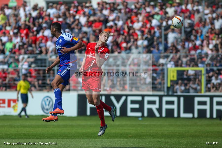 Clemens Schoppenhauer, 07.05.2016, flyeralarm Arena, Würzburg, 3. Liga, Fussball, Holstein Kiel, FC Würzburger Kickers - Bild-ID: 2161571